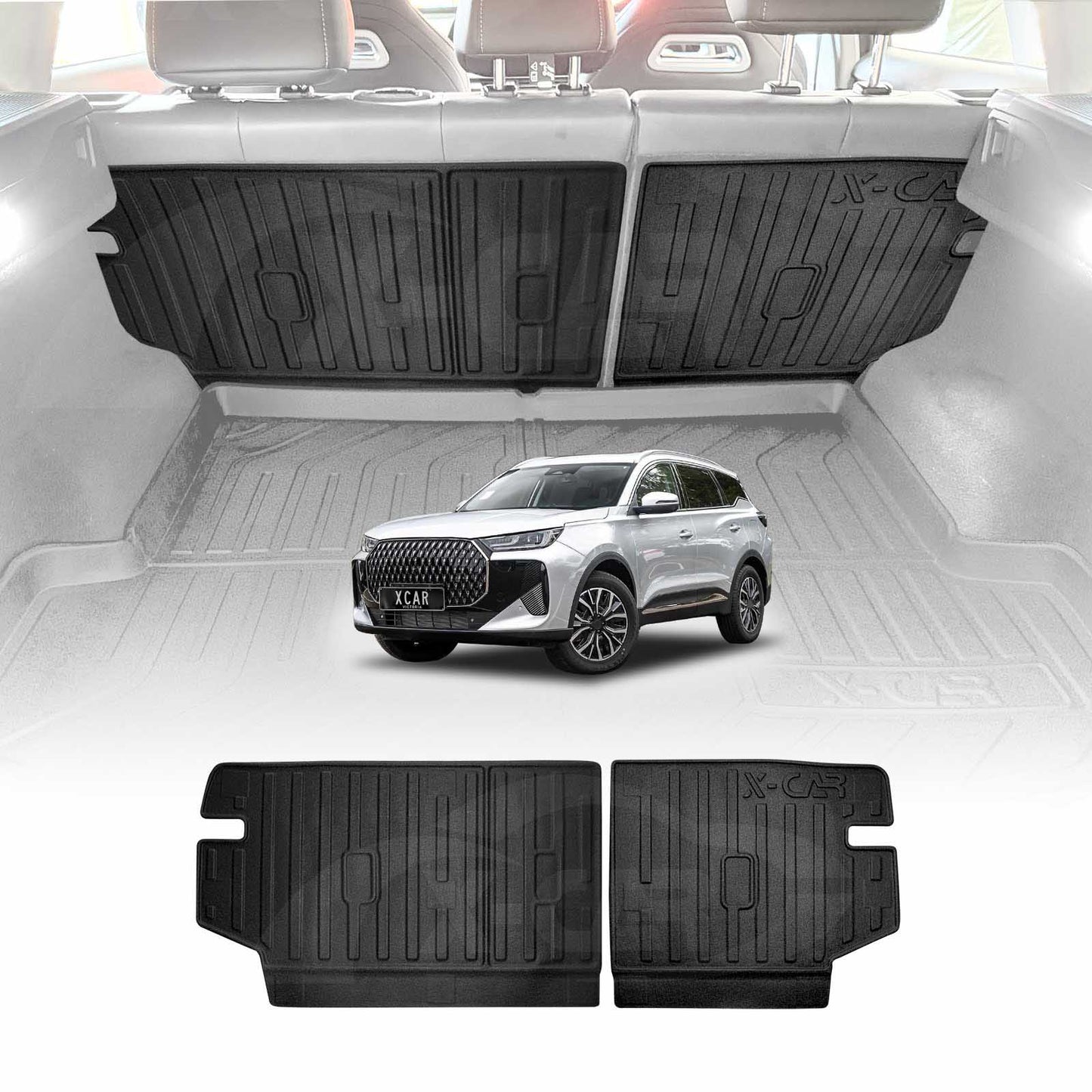 Back Seat Protector for Chery Tiggo 7 2025-Onwards All Weather Heavy Duty Car Seat Kick Mats Cover Accessories