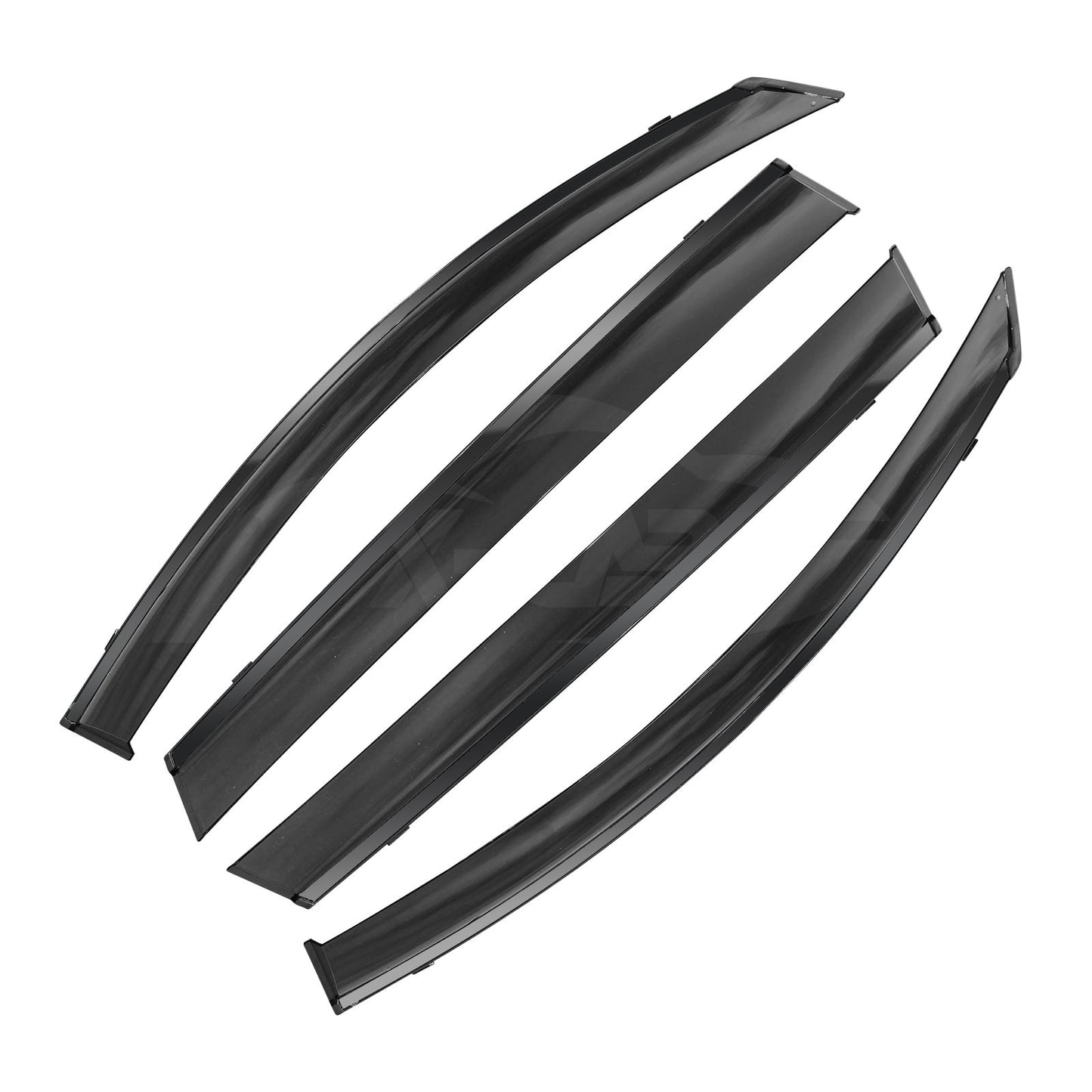 Weathershields for Chery Tiggo 7 Pro 2023-Onwards Car Weather Shields Wind Deflectors Window Sun Visor 4 Pcs