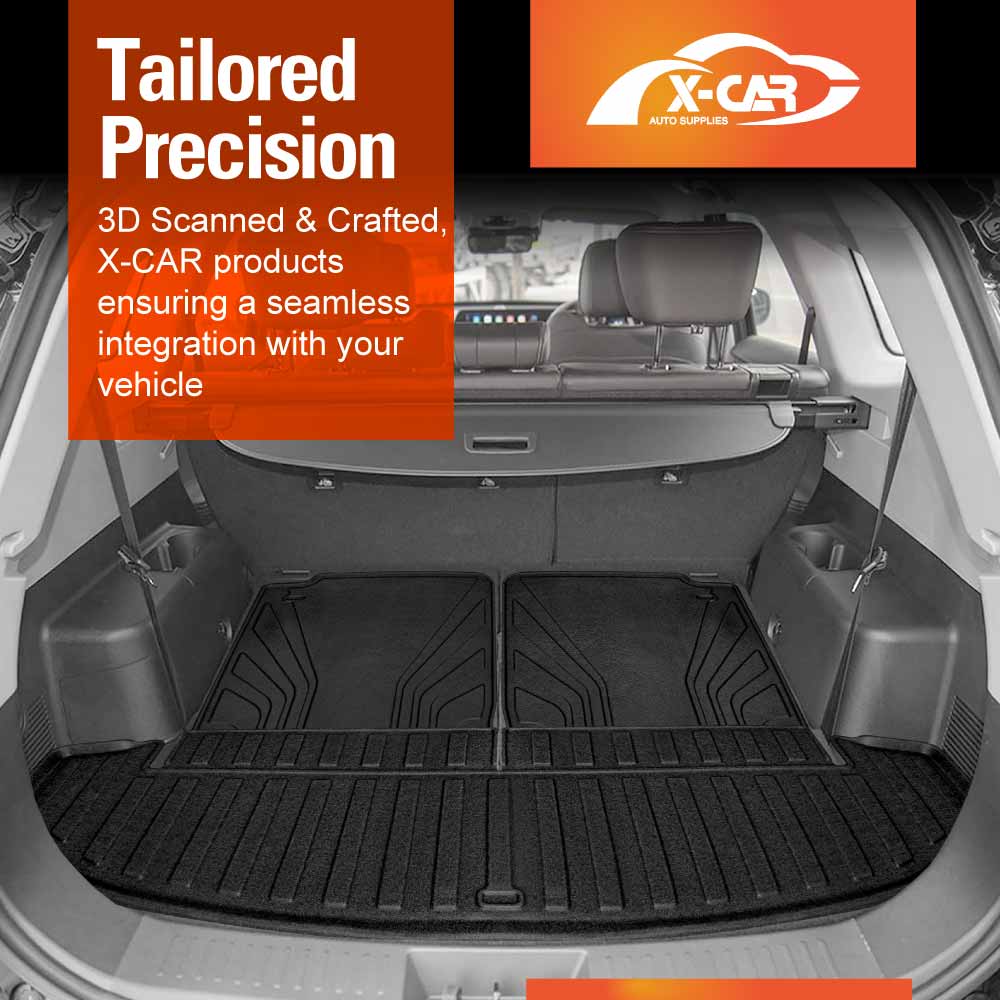 3 Pcs Boot Liners for Chery Tiggo 8 Pro Max 2024-Onwards All Weather Heavy Duty Cargo Trunk Cover Mats Luggage Tray Car Accessories