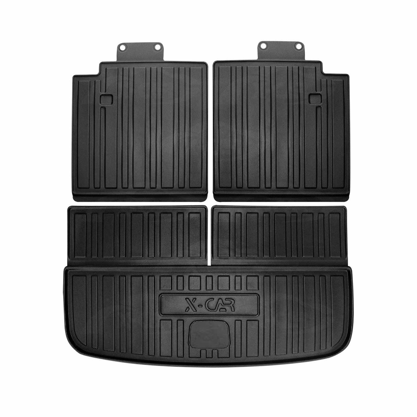 3 Pcs Boot Liners for Chery Tiggo 9 Super Hybrid 2025-Onwards All Weather Heavy Duty Cargo Trunk Mat Luggage Tray Car Accessories