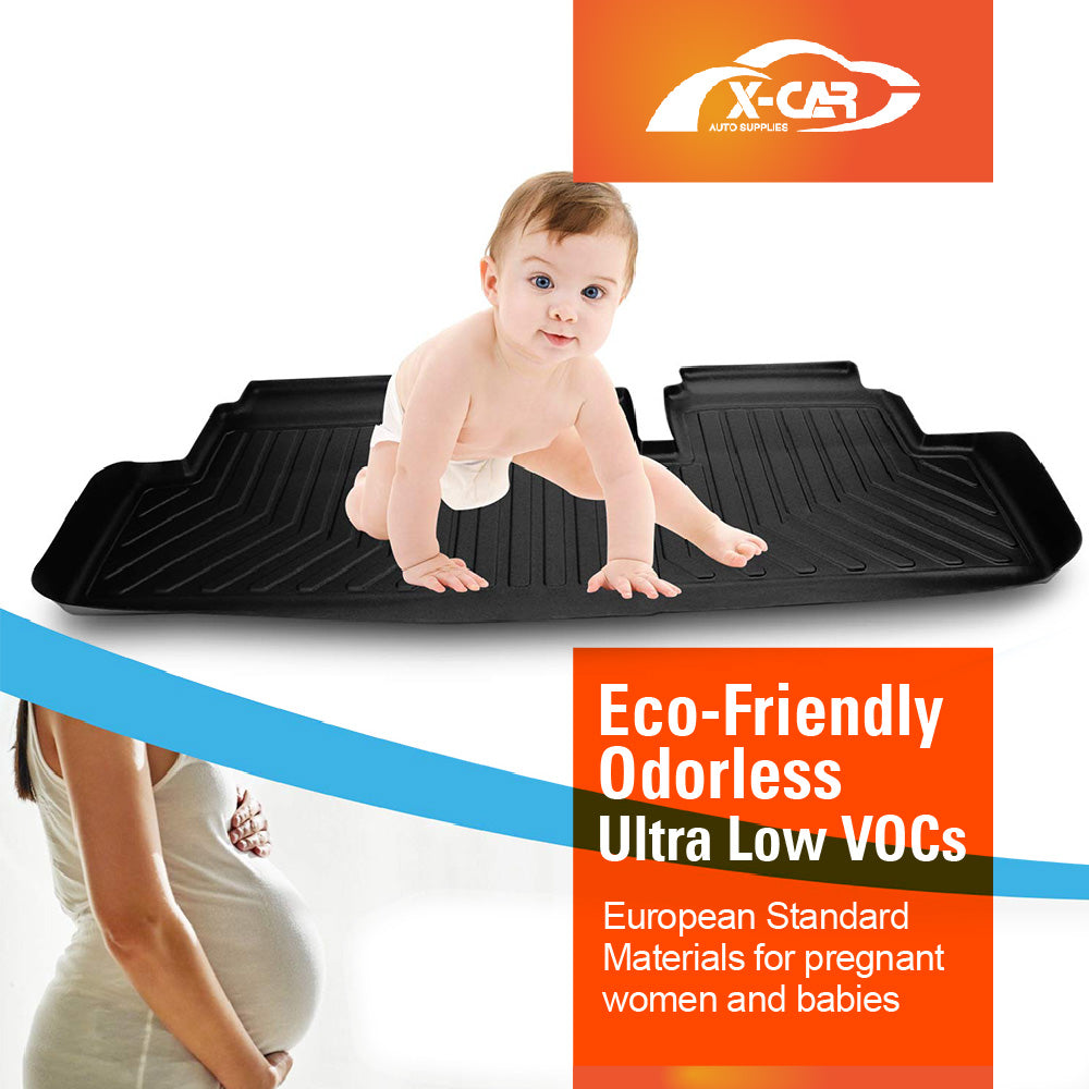 3D Floor Mats Boot Liner for XPeng G6 2024-2025 All Weather Heavy Duty Cargo Car Trunk Luggage Tray