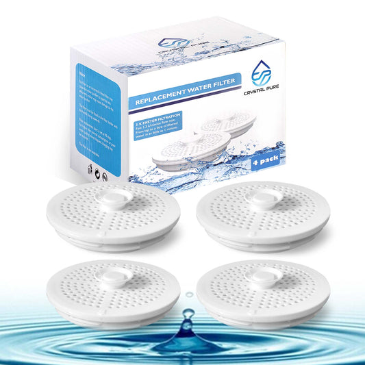 Water Filter for Breville Activ360 LWA063WHT AquaStation LWA100 LWA200 LWA300 LWA600 BWJ100 Jug Replacement Cartridge Pack of 4