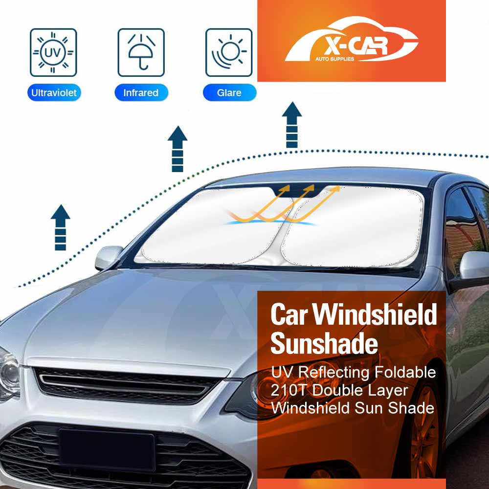 WindScreen Sun Shade for Ford Falcon FG FGX 2008-2016 Blocks UV Rays Foldable Custom Wind Screen Sun Visor Protector
