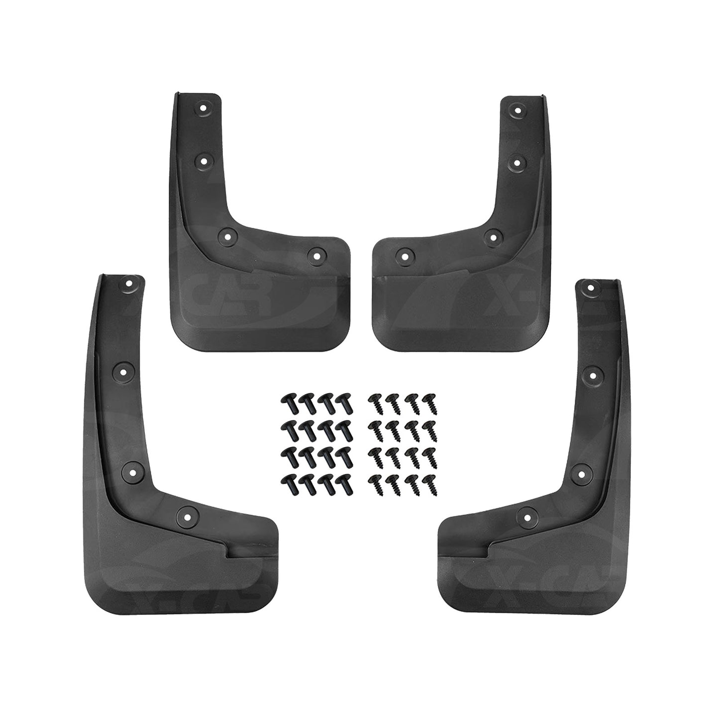 Mud Flaps Splash Guards for Ford NEXT-GEN Ranger Dual Cab 2022-Onwards Mudguard Fender Front and Rear Set of 4