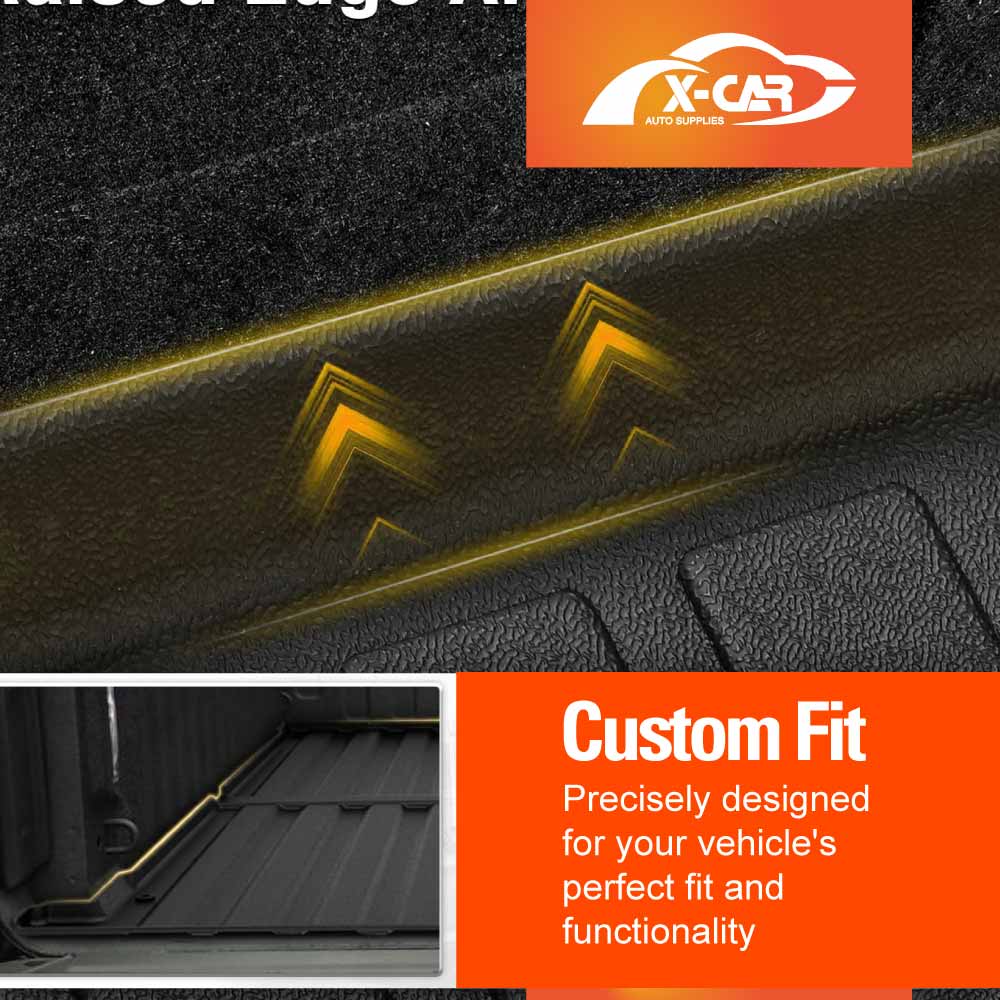 Tub Liner for Ram 1500 DT Crewcab With Rambox 2020-2025 Heavy Duty Cargo Trunk Mat Luggage Tray