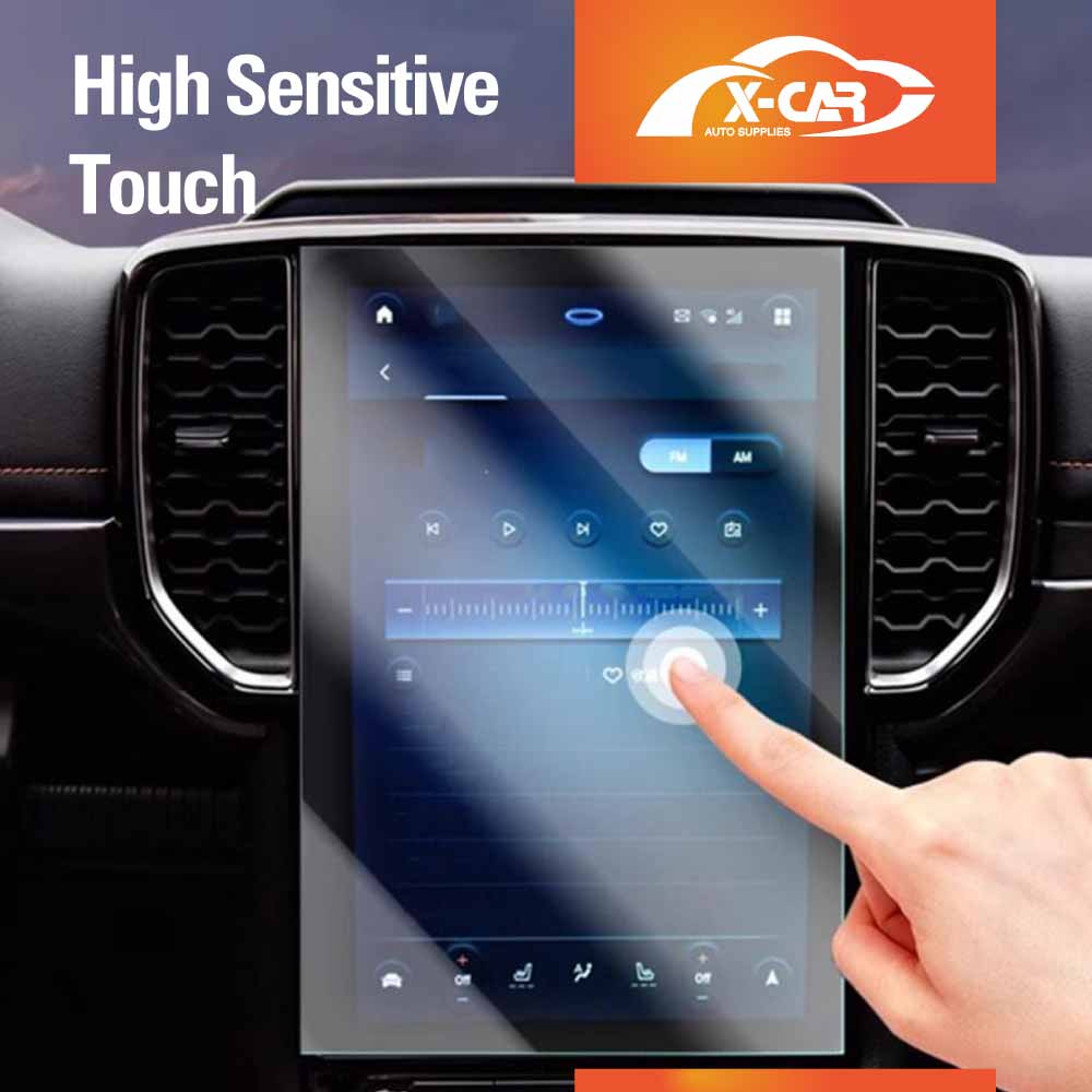 Screen Protector for Ford Next-Gen Ranger 2022-2025 12-inch Navigation and Dashboard Touchscreen Anti-Scratch Cover
