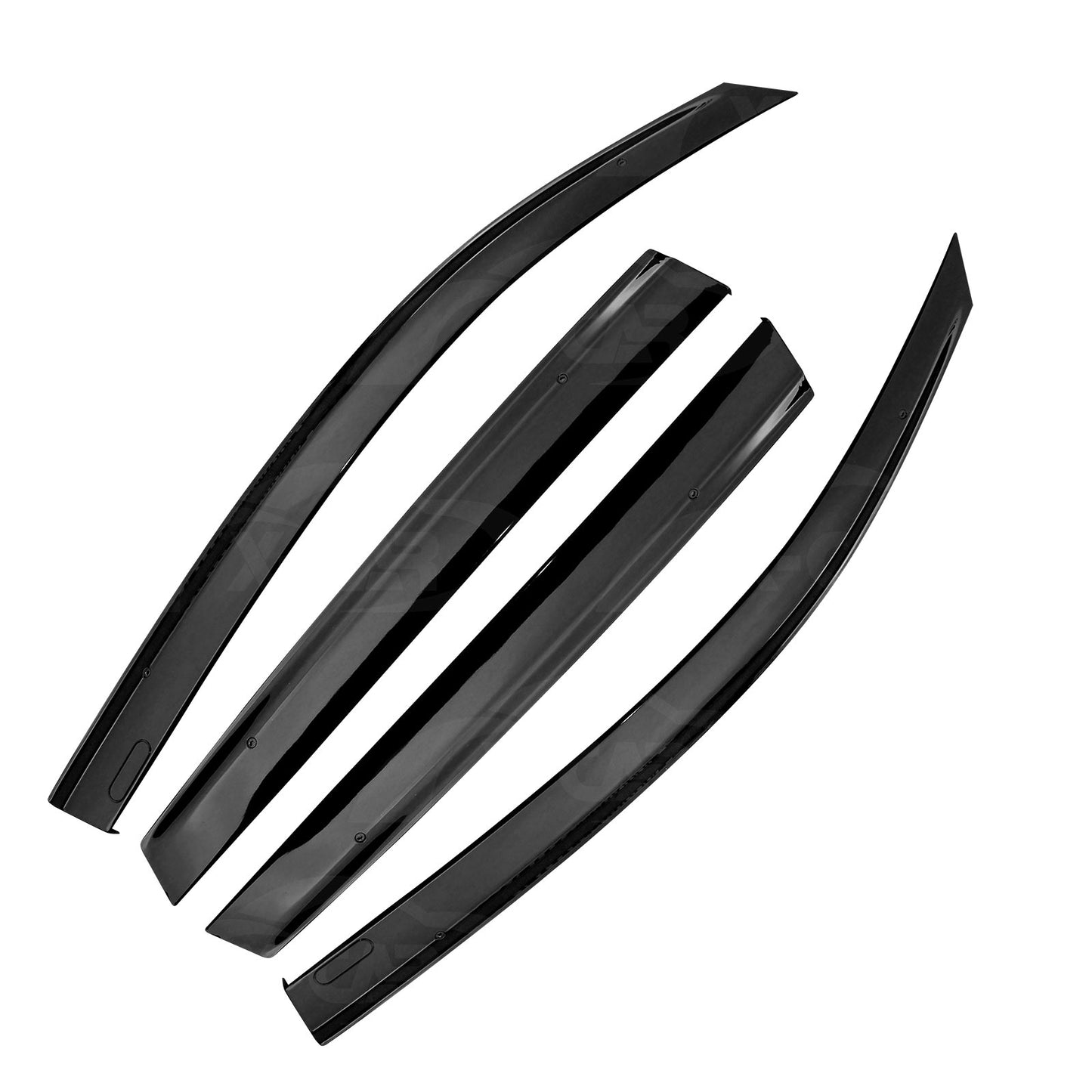 Premium Weathershields for Subaru Forester 2012-2018 Car Weather Shields Wind Deflectors Window Sun Visor 4-Piece Set