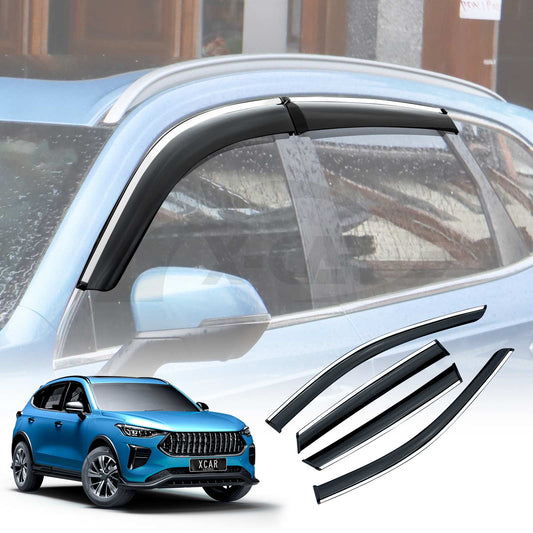 Weathershields for GWM Haval Jolion 2024-Onwards Car Weather Shields Wind Deflectors Window Sun Visor 4 Pcs