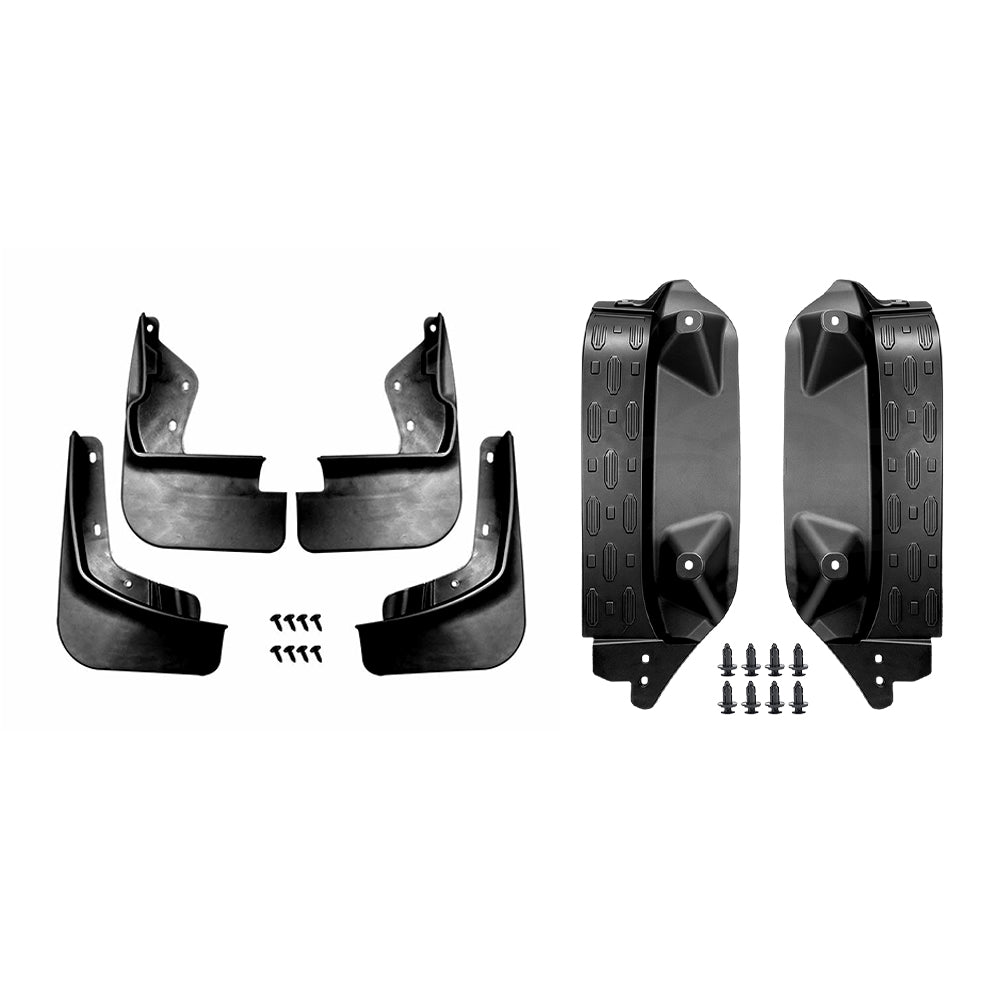Mud Flaps Combo Set for GWM Tank 300 Tank300 2026-Onwards Non-PHEV Rear Door Splash Guards Mudguards Fender Car Accessories
