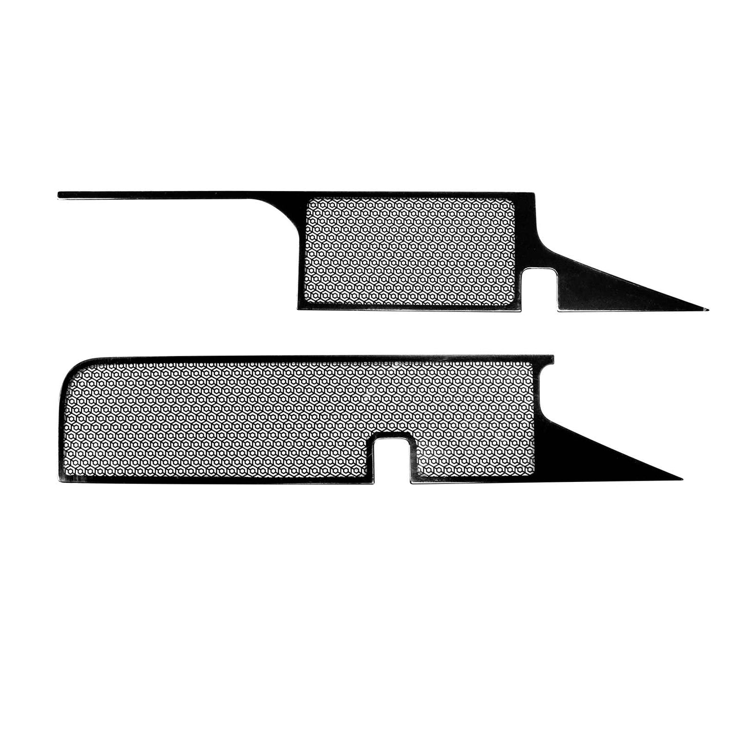 Front Engine Air Flow Intake Vent Grille Cover for GWM Tank 300 Tank300 2023-2025 with Protective Inlet Screen ABS Plastic Protection