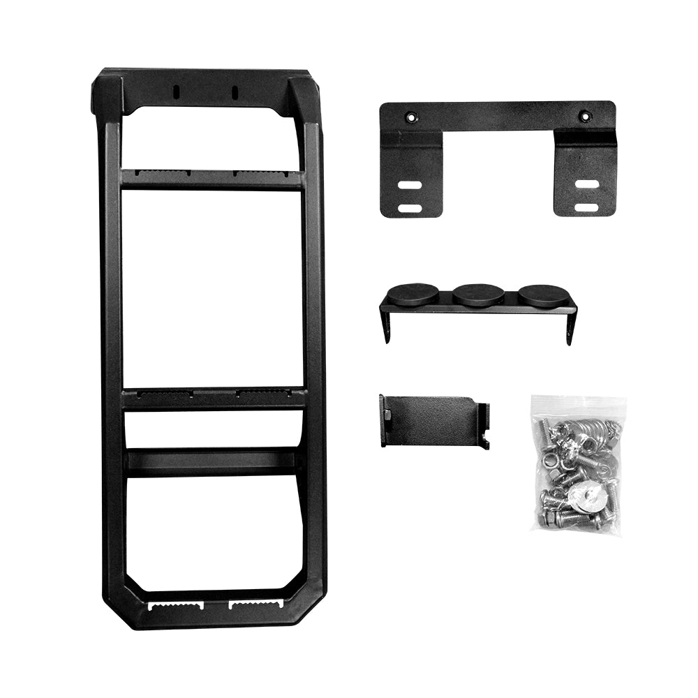 Side Ladder for GWM Tank 300 2023-2025 Stainless Steel Protective Frame Exterior Modification Accessories Black