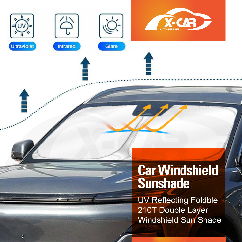 WindScreen Sun Shade for Geely Starray EM-i 2025-Onwards Blocks UV Rays Sun Visor Protector Foldable Sunshade