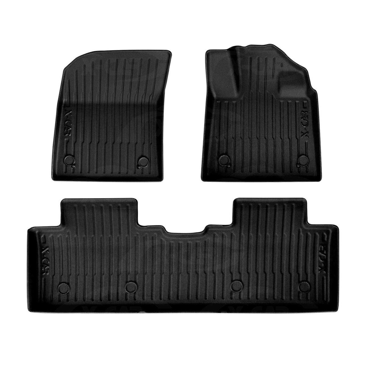 3D Floor Mats for Geely Starray EM-i 2025-Onwards Heavy Duty All Weather Car Mats Carpet Liner Set