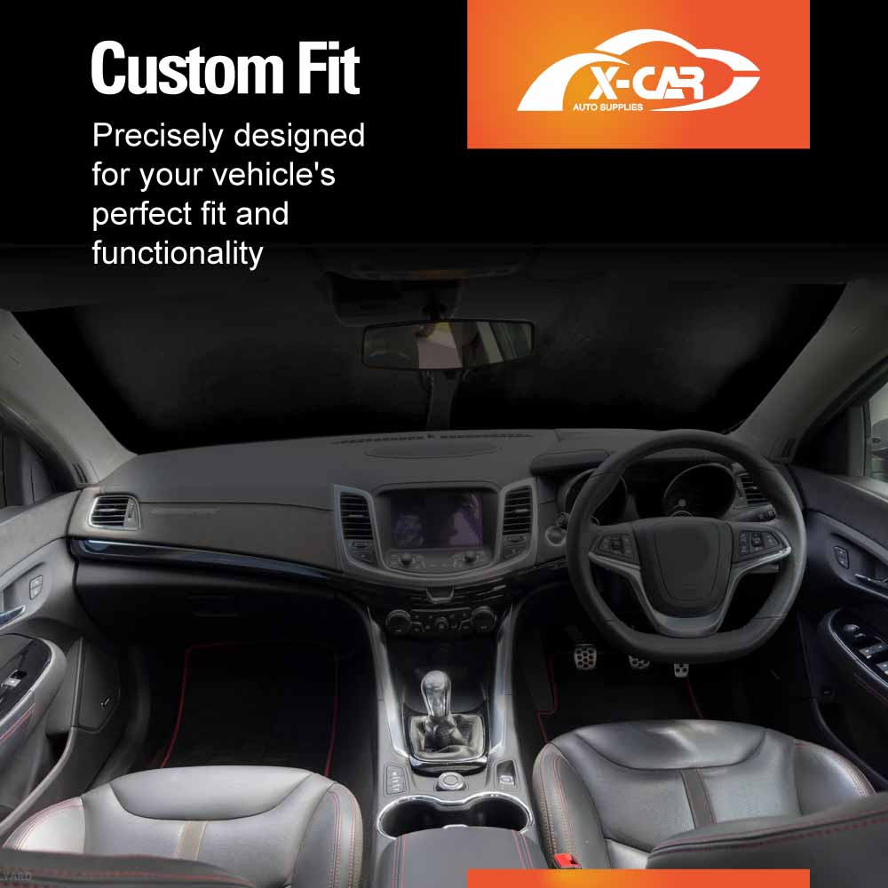 WindScreen Sun Shade for Holden Commodore VF Series Sedan Wagon 2013-2017 Blocks UV Rays Foldable Custom Wind Screen Sun Visor Protector