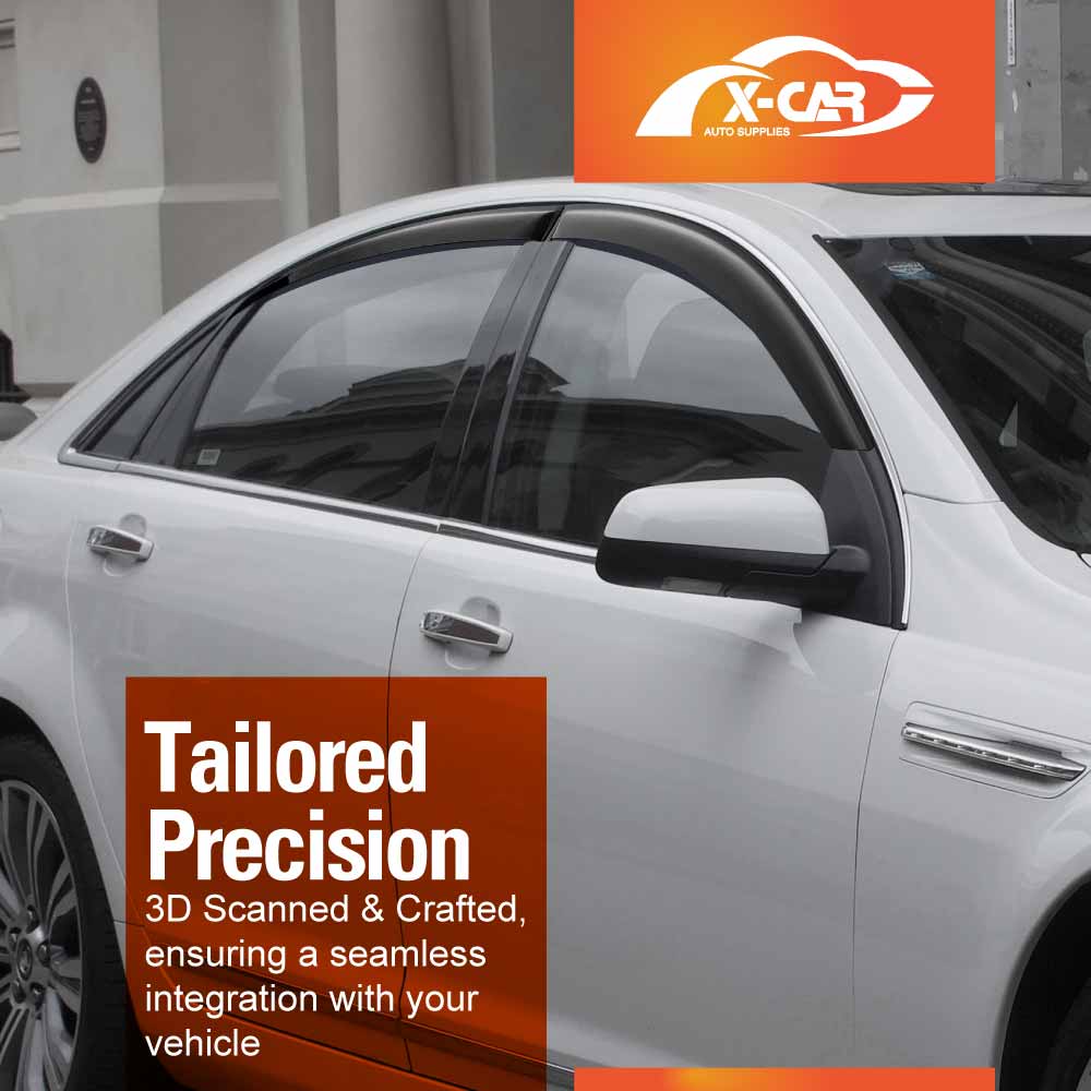 Weathershields for Holden Statesman WM Series 2006-2019 Car Weather Shields Wind Deflectors Window Sun Visor