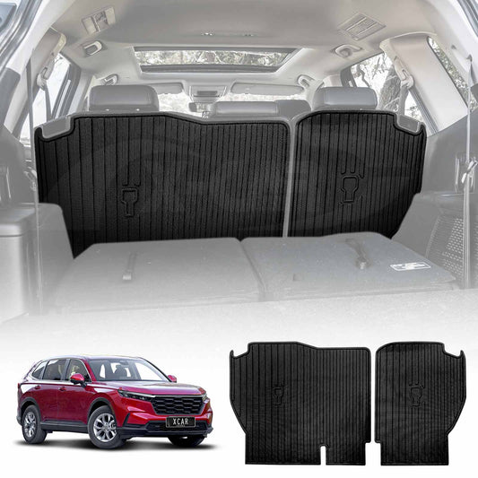 Back Seat Protector for Honda CRV CR-V 7-Seater 2023-Onwards All Weather Heavy Duty Car Seat Kick Mats Cover Accessories