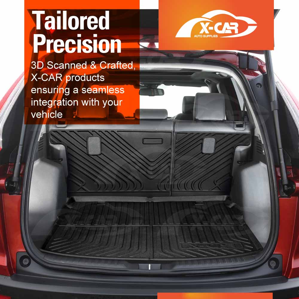 3D Floor Mats Boot Liner for Honda CRV CR-V 2017-2023 All Weather Heavy Duty Cargo Car Trunk Luggage Tray