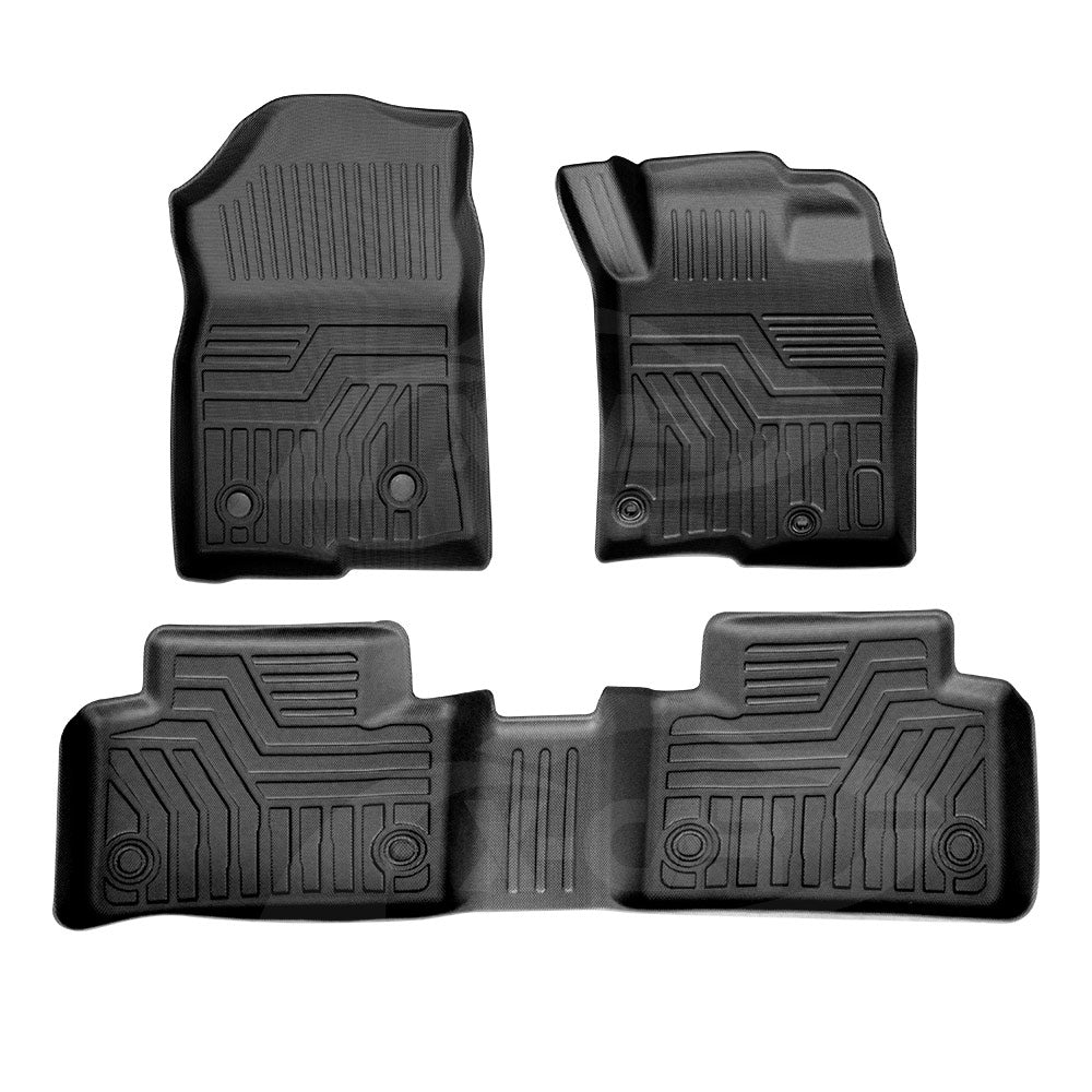 3D Floor Mats for Honda Civic 10th 2016-2021 Heavy Duty All Weather Customized Car Mats Carpet Liner Set