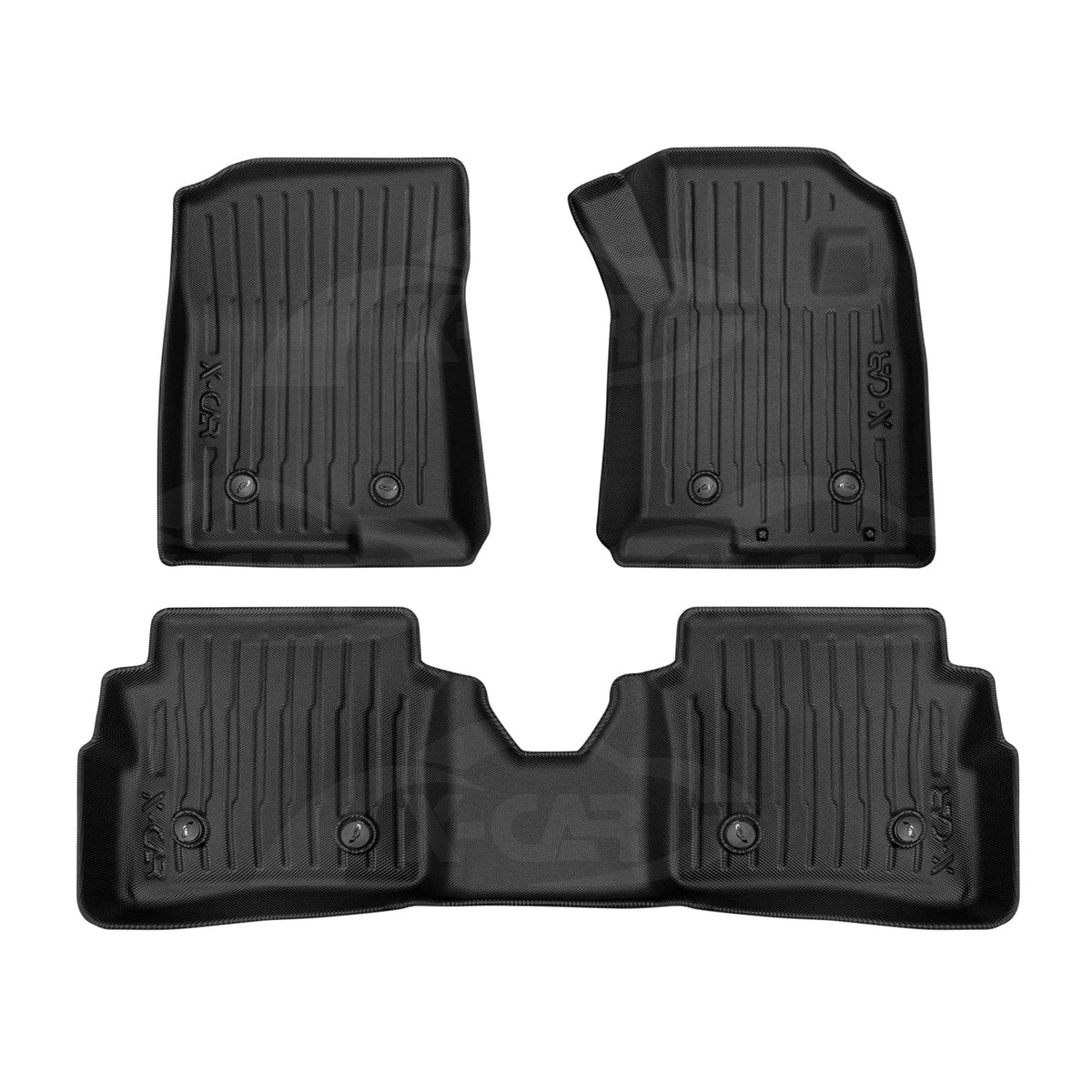 3D Floor Mats for Hyundai i20 BC3 Series 2020-Onwards Heavy Duty All Weather Car Waterproof Interior Protection Liner Set
