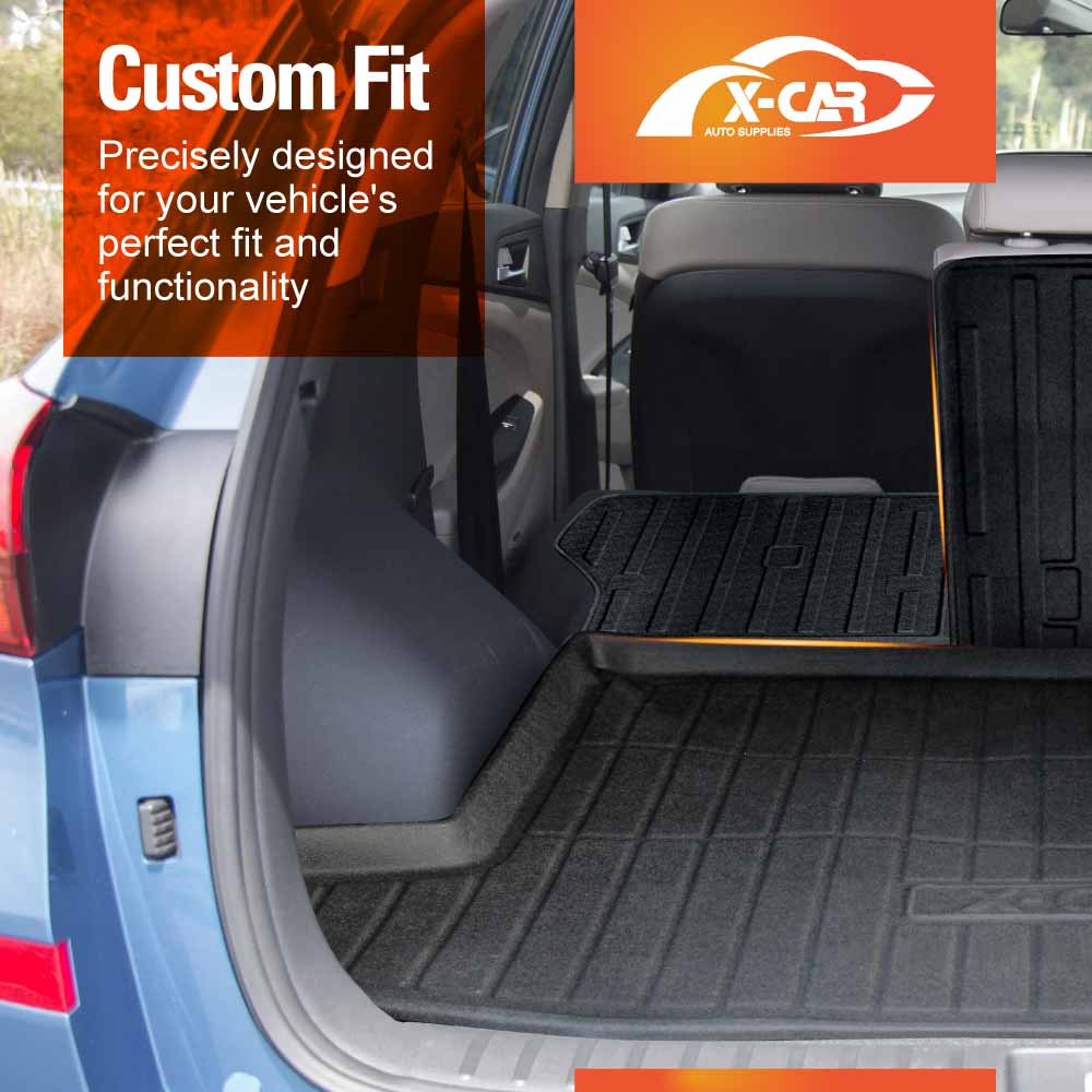 Back Seat Protector for Hyundai Tucson 2015-2021 All Weather Heavy Duty Car Seat Kick Mats Cover