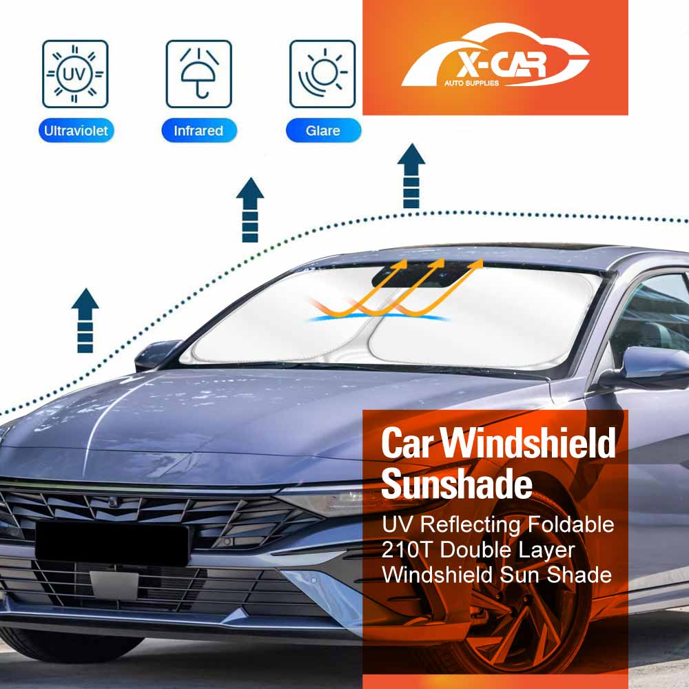 WindScreen Sun Shade for Hyundai i30 Sedan 2020-2025 Blocks UV Rays Foldable Custom Wind Screen Sun Visor Protector