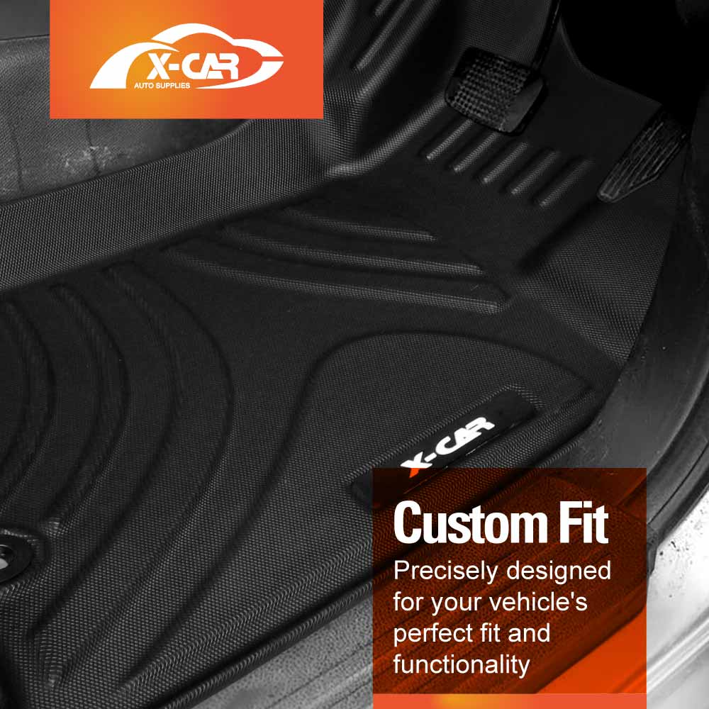 3D Floor Mats for ISUZU D-MAX DMAX Single Cab 2012-2020 Heavy Duty All Weather Car Mats Carpet Liner Set Car Accessories