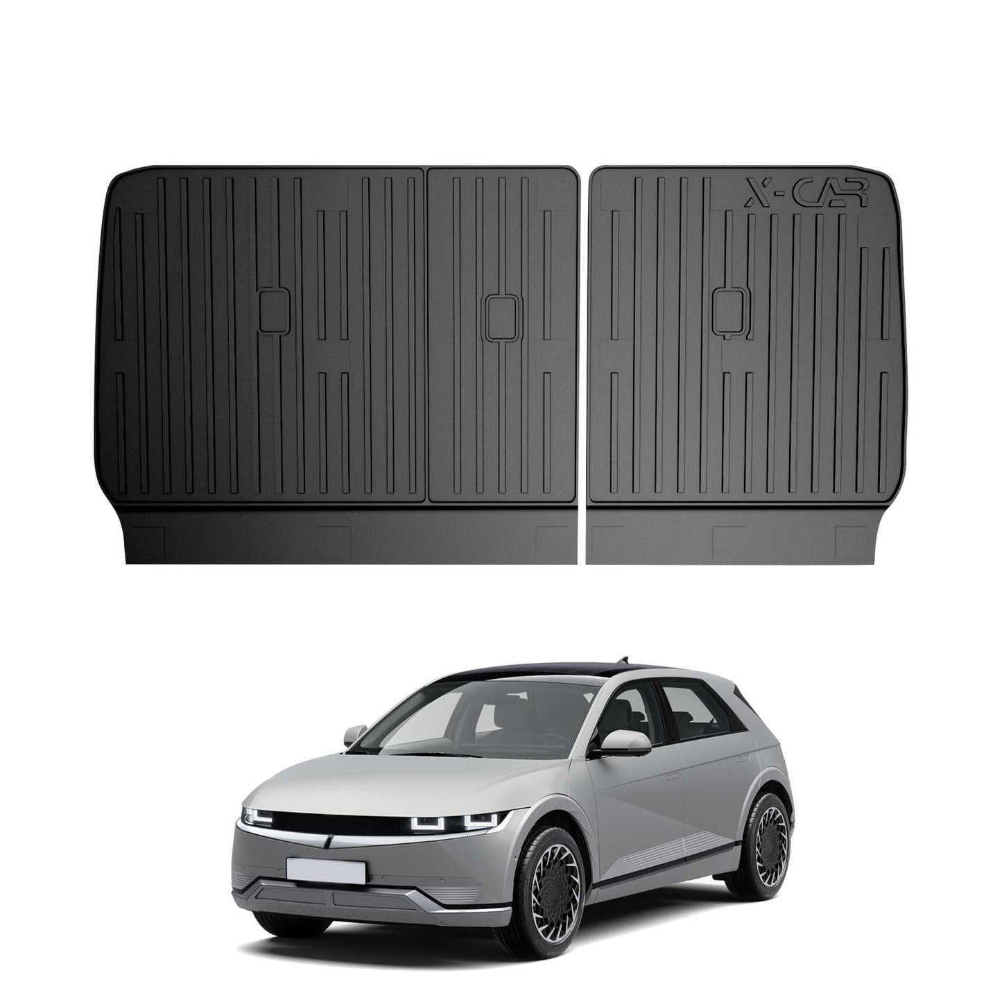 Back Seat Protector for Hyundai IONIQ 5 IONIQ5 2021-2025 All Weather Heavy Duty Car Seat Kick Mats Cover