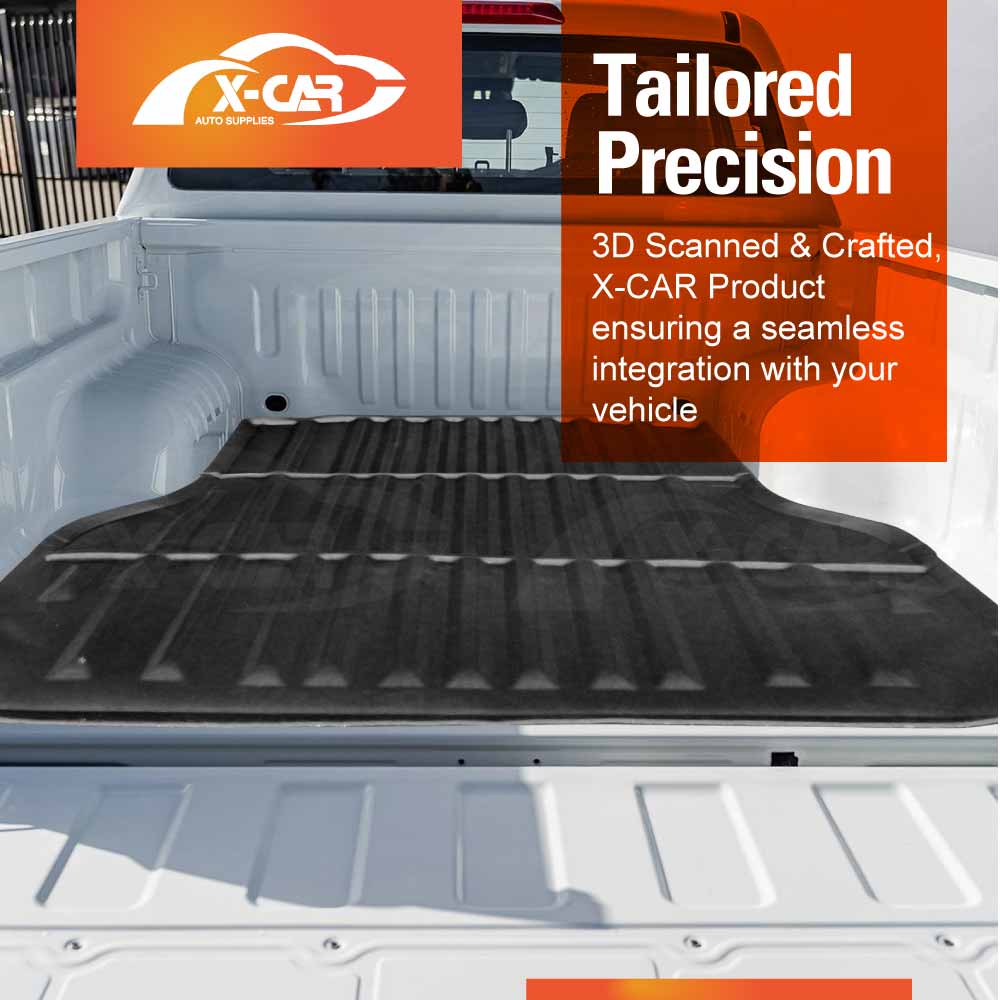 3D Floor Mats Tub Liner for ISUZU D-MAX DMAX Dual Cab 2020-Onwards All Weather Heavy Duty Cargo Car Trunk Luggage Tray