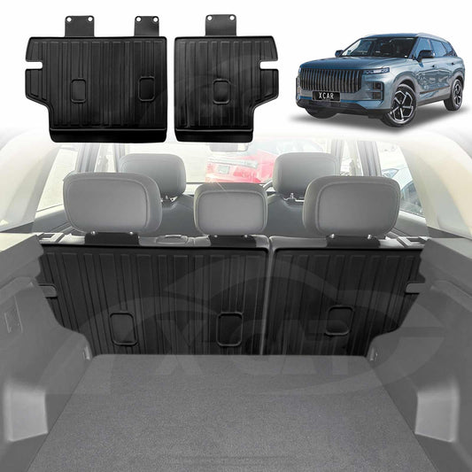 Back Seat Protector for Jaecoo J7 Series 2024-Onwards All Weather Heavy Duty Car Kick Cargo Mats Cover Accessories