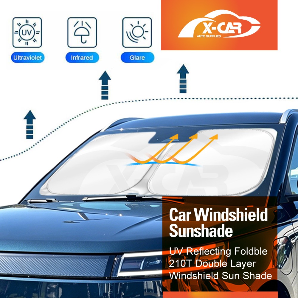WindScreen Sun Shade for Jaecoo J5 EV 2025-Onwards Blocks UV Rays Foldable Custom Wind Screen Sun Visor Protector