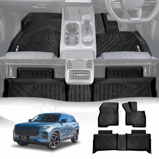 3D Floor Mats for Jaecoo J7 Series 2024-Onwards Heavy Duty All Weather Car Mats Carpet Liner Set Car Accessories