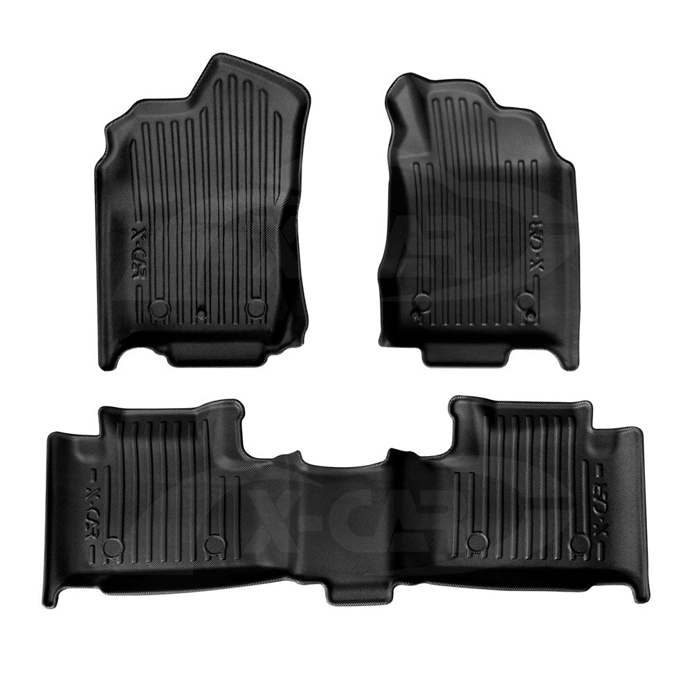 3D Floor Mats for Jeep Grand Cherokee 2011-2021 Heavy Duty All Weather Car Mats Carpet Liner Set