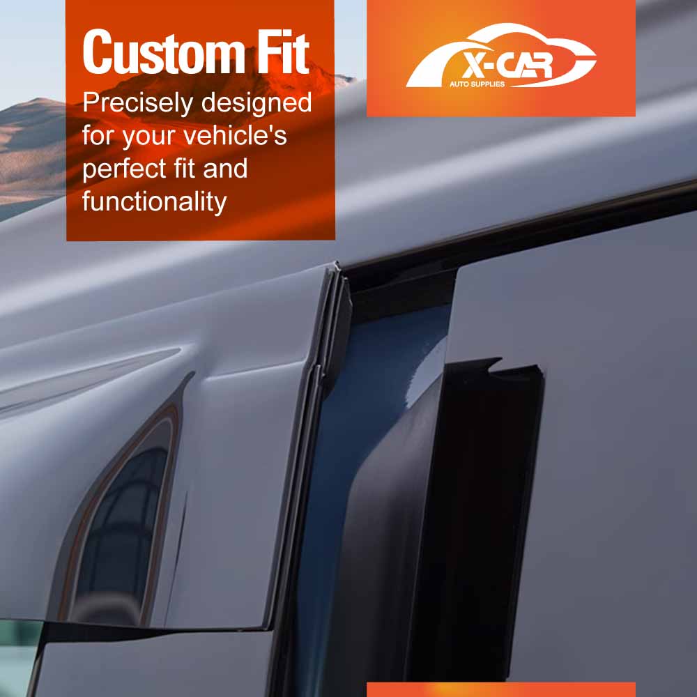 Weathershields for Kia Carnival KA4 Series 2020-Onwards Car Weather Shields Wind Deflectors Window Sun Visor 4-Piece Set