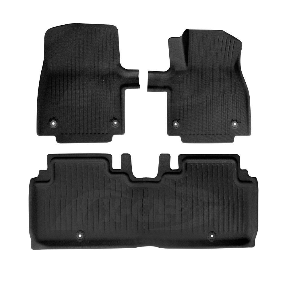 3D Floor Mats for Kia EV6 EV 6 2021-Onwards Heavy Duty All Weather Car Mats Carpet Liner Set