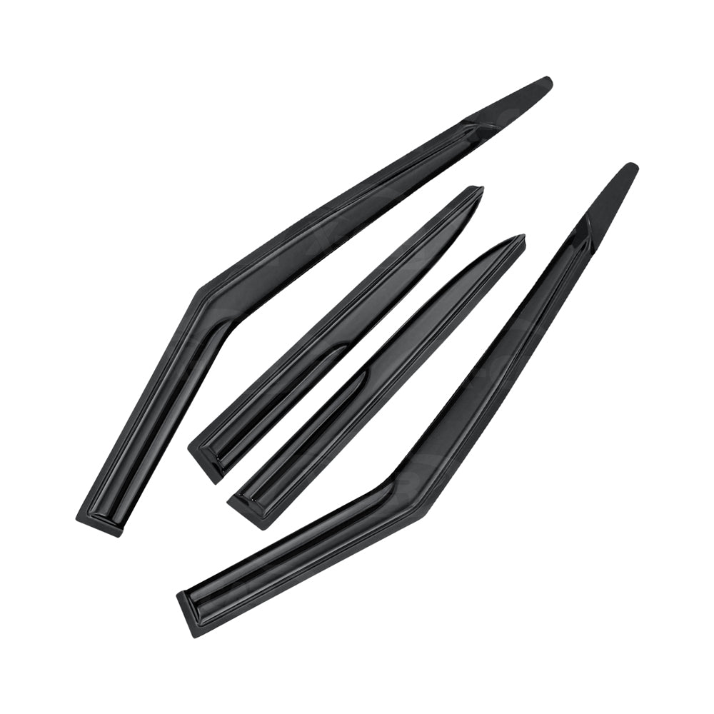 Weathershields for Kia Seltos 2019-Onwards Car Weather Shields Wind Deflectors Window Sun Visor 4-Piece Set