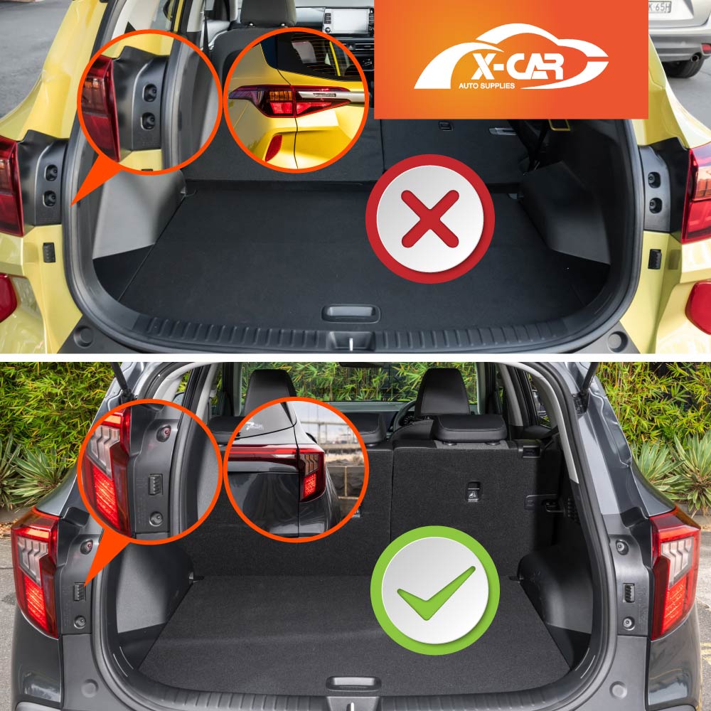 3D All Weather Boot Liner for Kia Seltos 2022-2025 Heavy Duty Cargo Trunk Cover Mat Luggage Tray