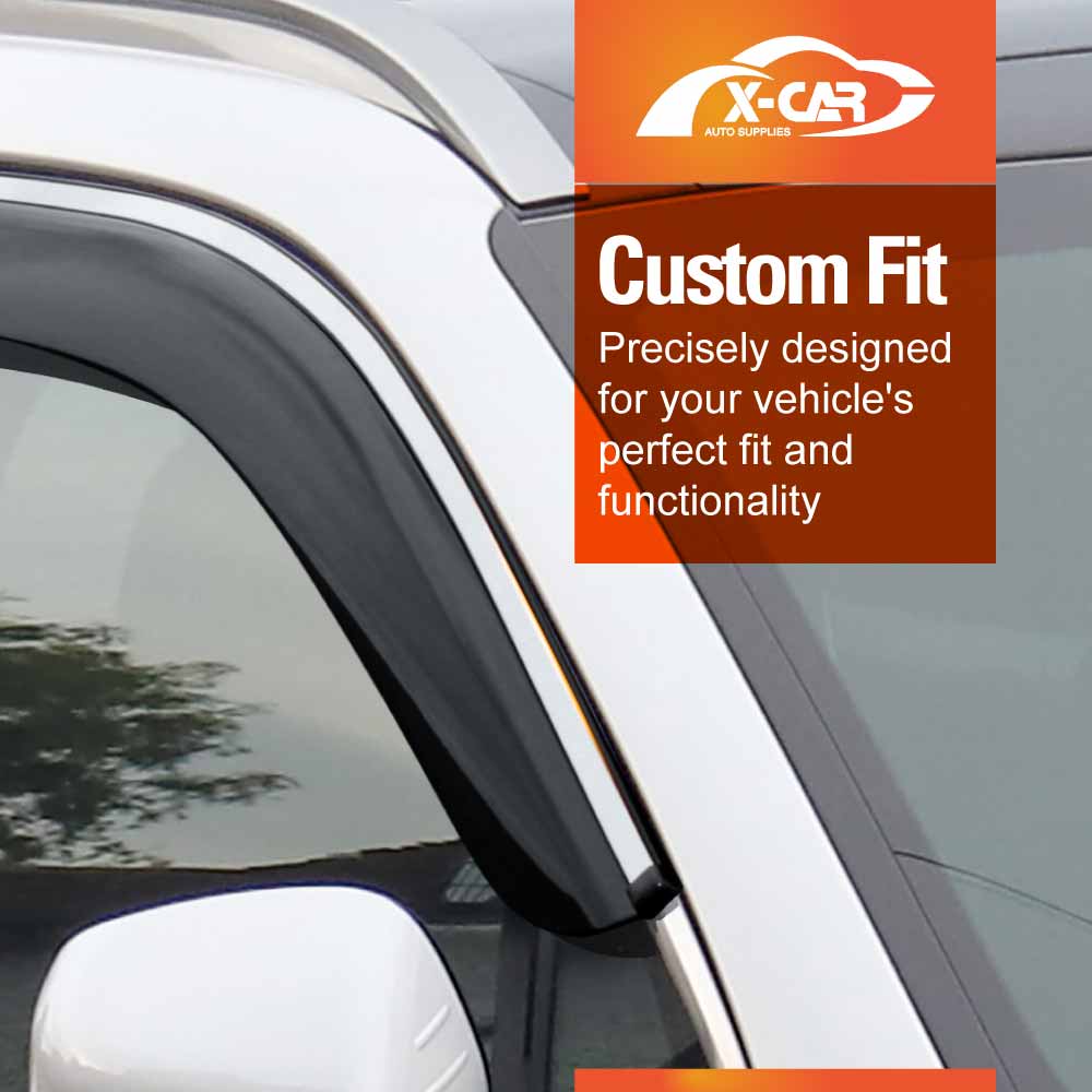 Weathershields for Kia Sorento 2020-Onwards Car Weather Shields Wind Deflectors Window Sun Visor