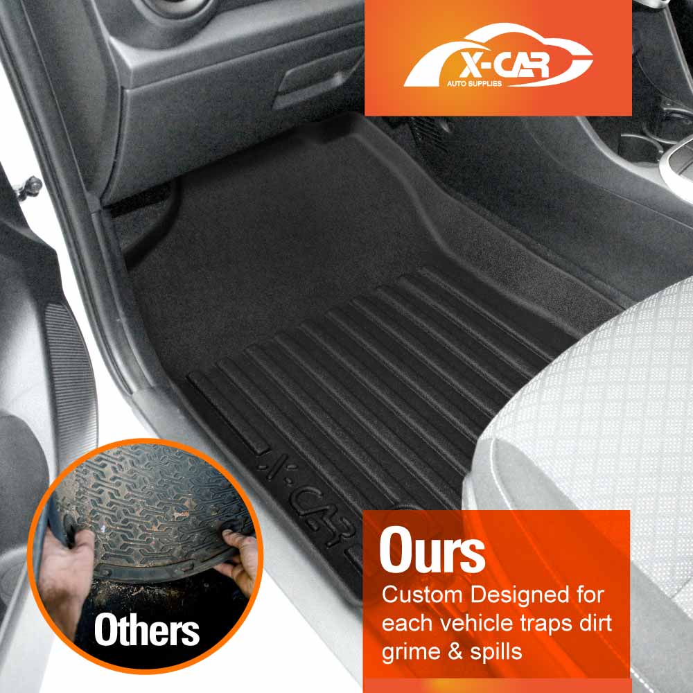 3D Floor Mats Boot Liner for Kia Picanto 2016-2025 All Weather Heavy Duty Cargo Car Trunk Luggage Tray