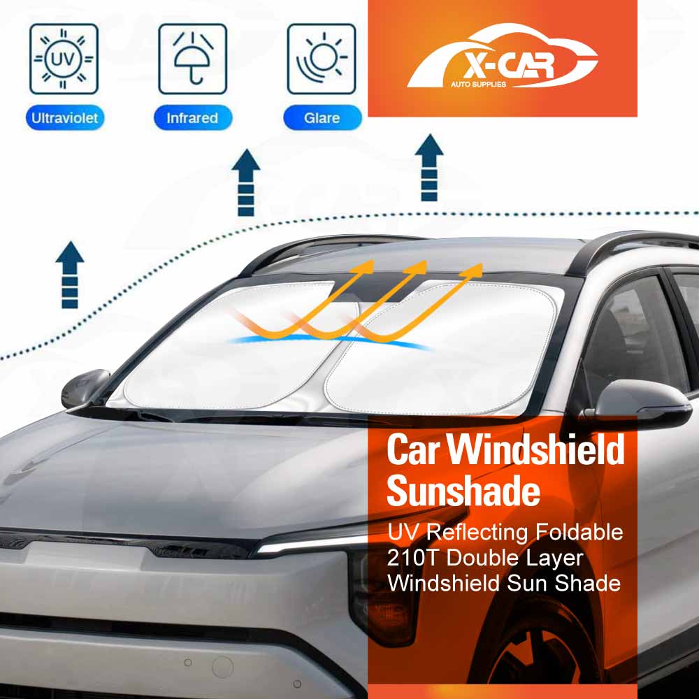 WindScreen Sun Shade for Kia Stonic 2020-Onwards Blocks UV Rays Foldable Custom Wind Screen Sun Visor Protector