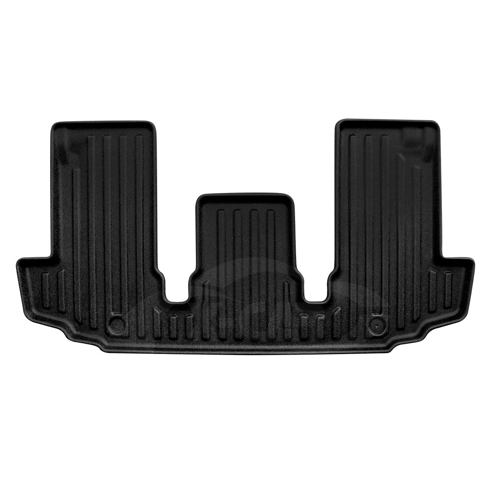 3D Third Row Seat Floor Mat for Toyota Kluger 2021-2025 Heavy Duty All Weather Car Mats Carpet Liner