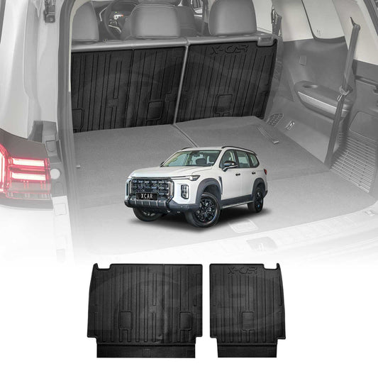 Back Seat Protector for LDV D90 2025-Onwards All Weather Heavy Duty Car Seat Kick Mats Cover