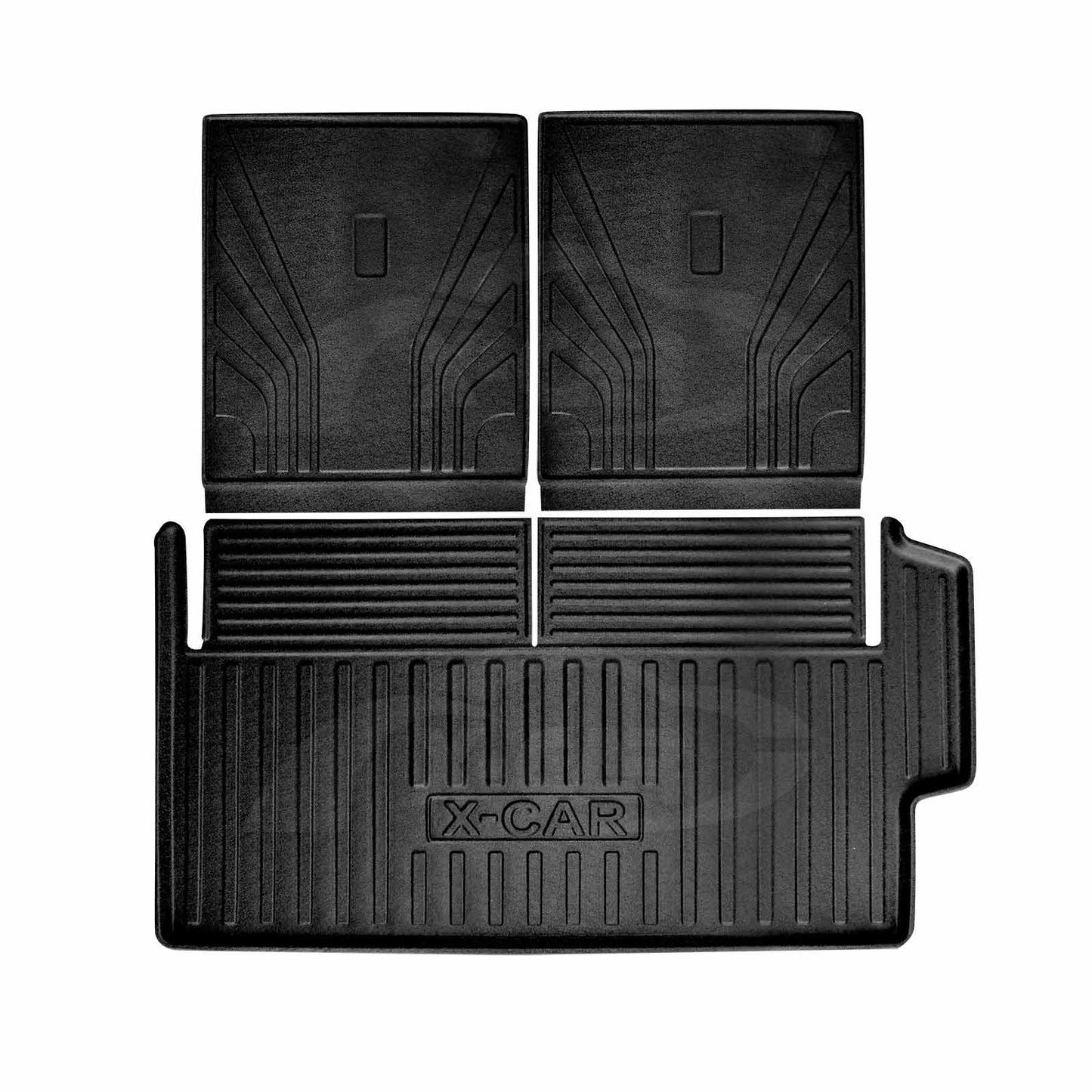 Boot Liners for Land Rover Range Rover L460 Series 7 Seater 2022-Onwards All Weather Heavy Duty Cargo Trunk Cover Mat Luggage Tray 3 Pcs