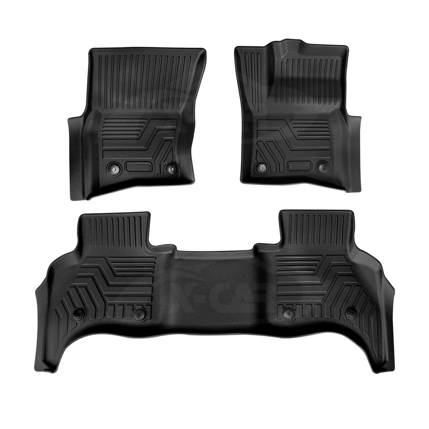 3D Floor Mats for Land Rover Defender L663 110 5 Seater 2020-Onwards All Weather Heavy Duty Cargo Car Trunk Luggage Tray