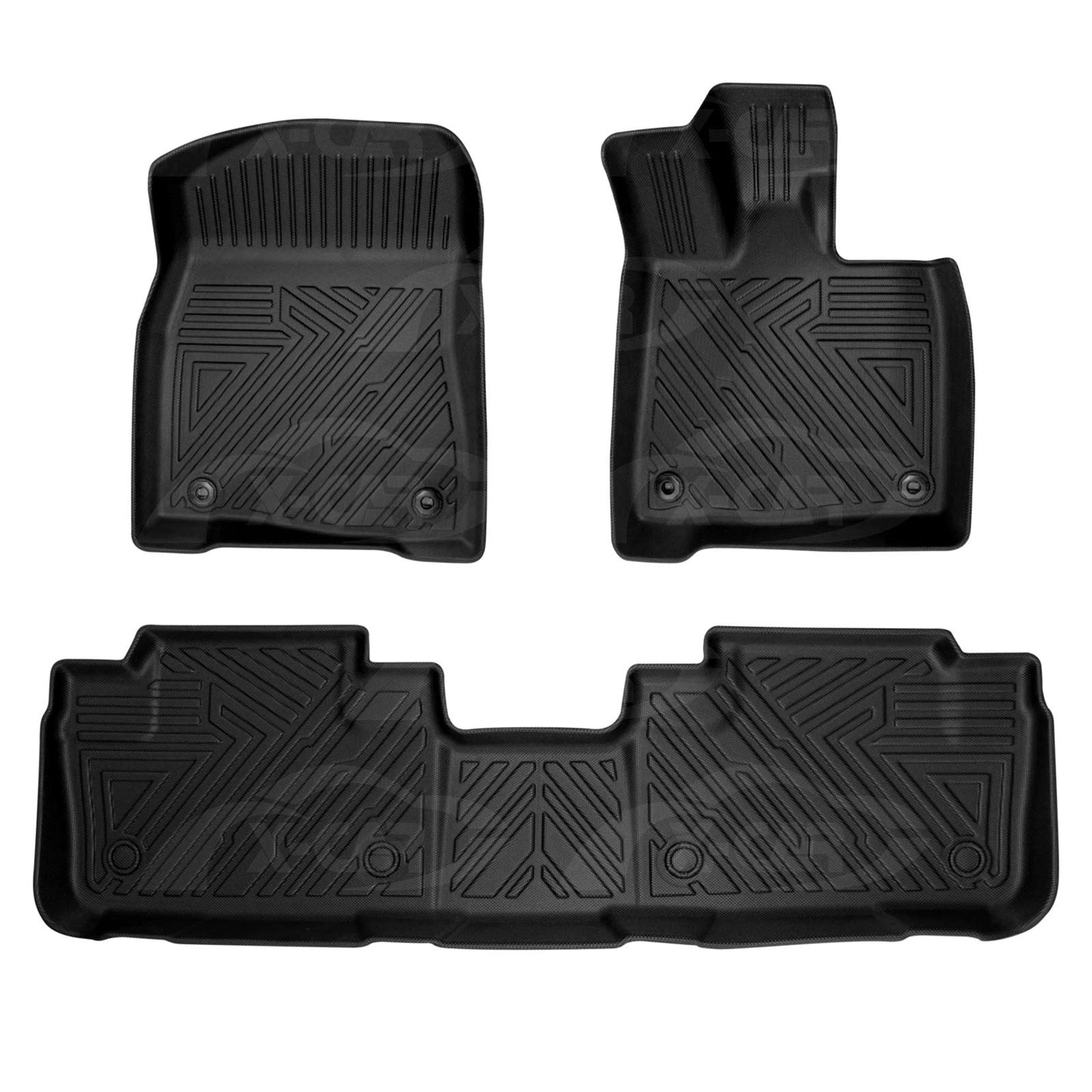 3D Floor Mats for Lexus RX200t RX300 RX350 RX450h 2016-2022 Heavy Duty All Weather Car Mats Carpet Liner Set
