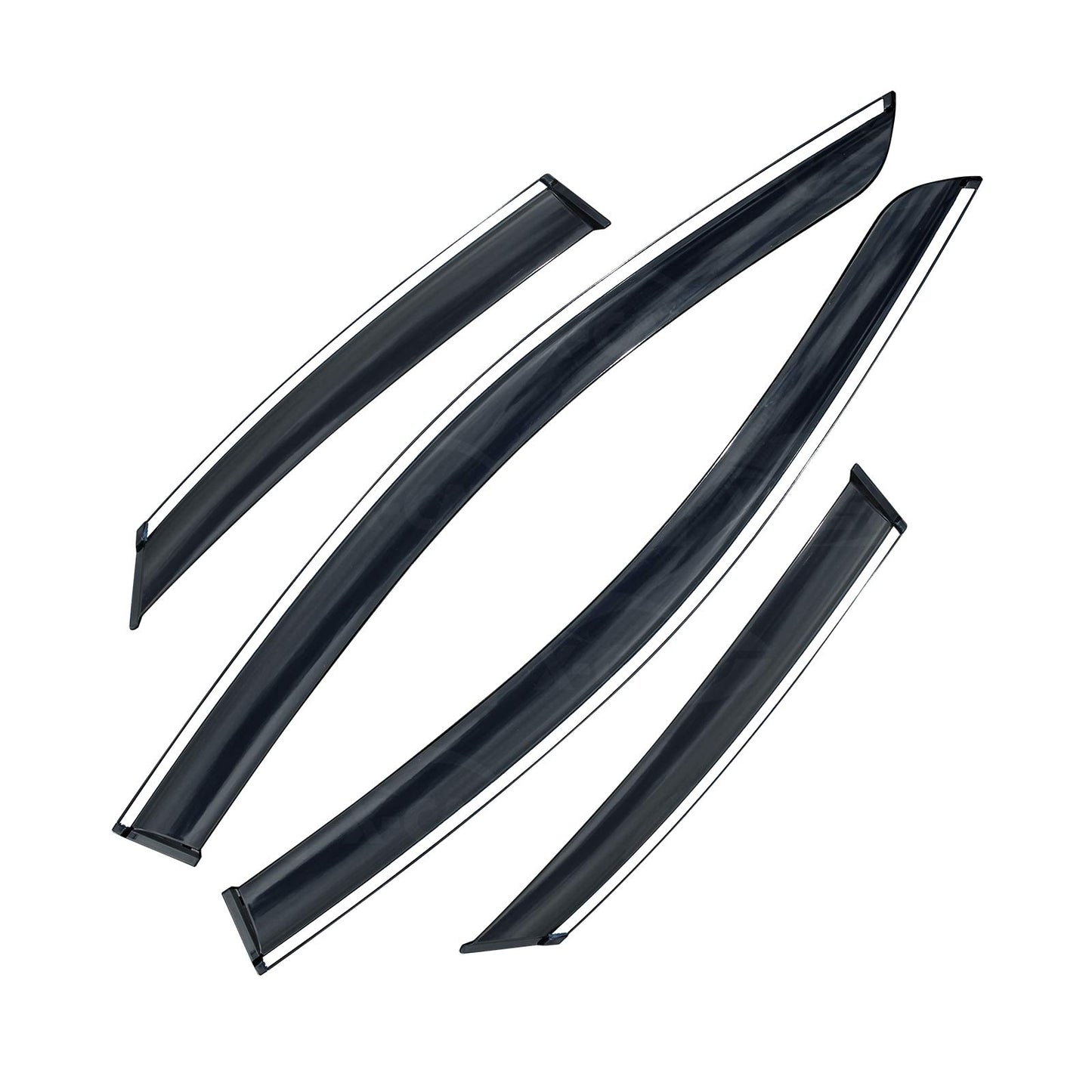 Weathershields for Lexus NX250 NX350 NX350h NX450h 2022-Onwards Car Weather Shields Wind Deflectors Window Sun Visor 4 Pcs