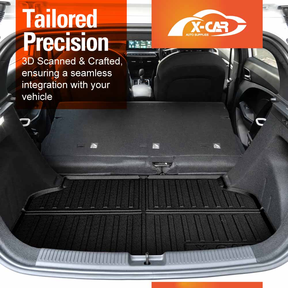 3D Floor Mats Boot Liner for MG 3 MG3 2024-2025 All Weather Heavy Duty Cargo Car Trunk Luggage Tray