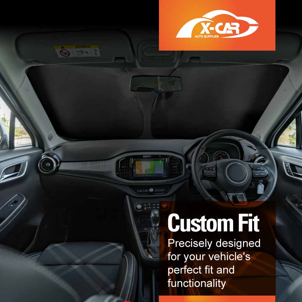 WindScreen Sun Shade for MG 3 MG3 2016-2024 Blocks UV Rays Foldable Custom Wind Screen Sun Visor Protector
