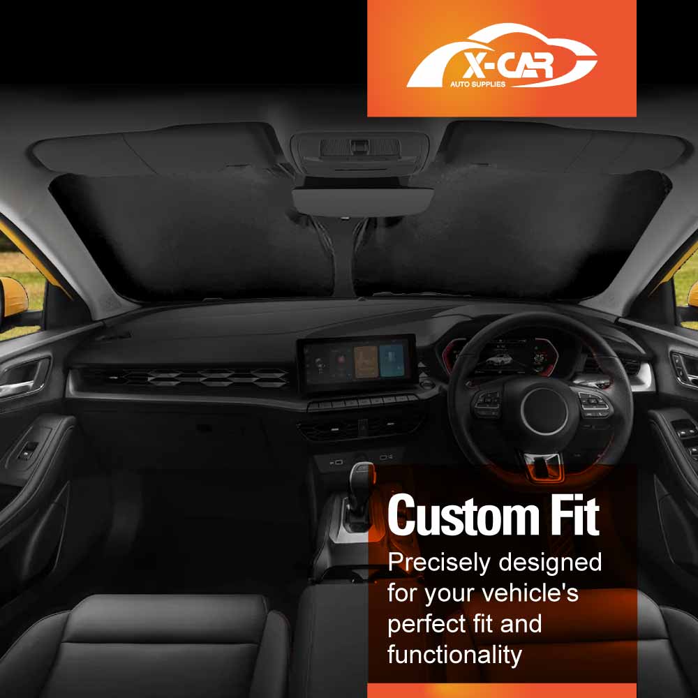 WindScreen Sun Shade for MG MG5 2023-2025 Blocks UV Rays Foldable Custom Wind Screen Sun Visor Protector