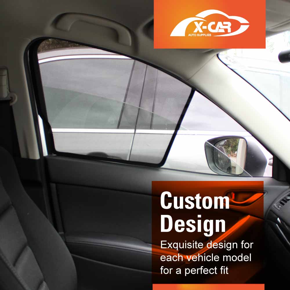 Window Sun Shades for Mazda CX-5 CX5 2012-2017 Car UV Protection Custom Rear Windscreen Shade SunBlind Mesh