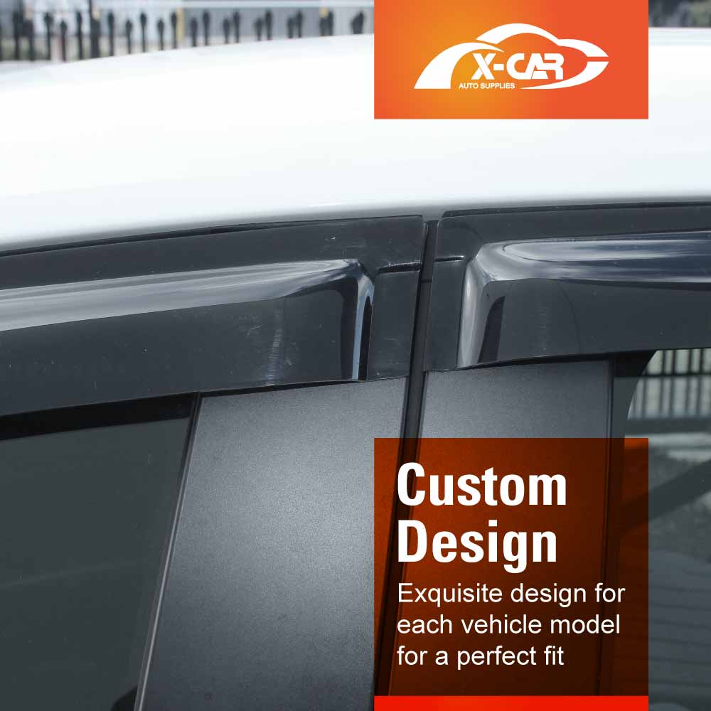 Weathershields for Mazda CX-3 2015-Onwards Car Weather Shields Wind Deflectors Window Sun Visor